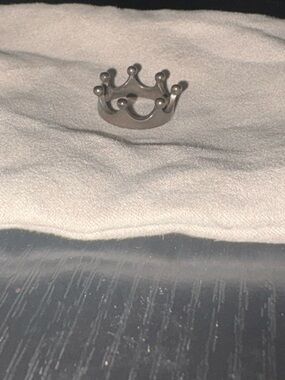 James Avery Silver Crown Ring